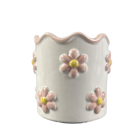 Mini Flower Ceramic Pot by Ashland